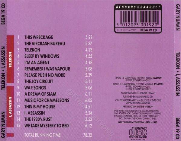 BEGA 19 CD Back.